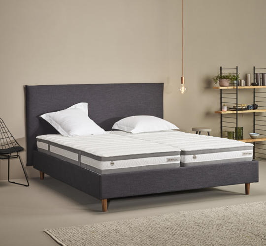 MATELAS LATTOFLEX OPTIMUM avec tête de lit bleu