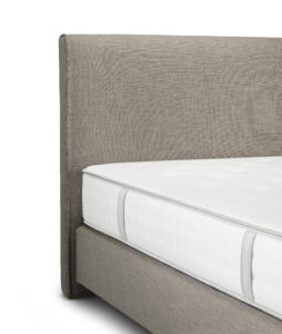 Boxspring beka choose & snooze tête de lit en tissu brun 