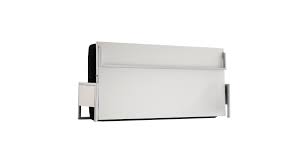LIT ESCAMOTABLE BOONE CUBED blanc