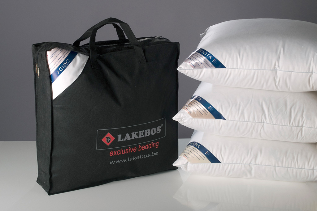 3 OREILLERs ergonomique LAKEBOS REMBOURRAGE DUVET