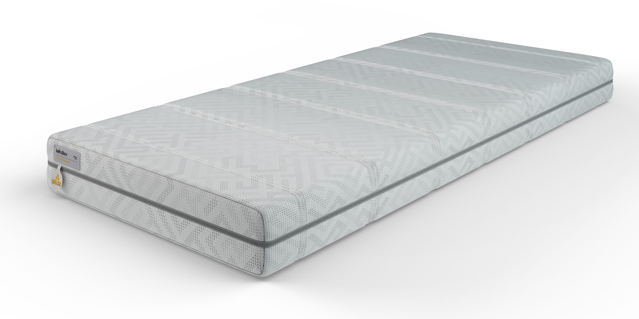 MATELAS GELTEX SUPPORT UNE PERSONNE BLANC