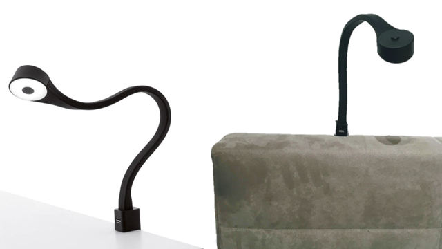 lampes de chevet noir lit