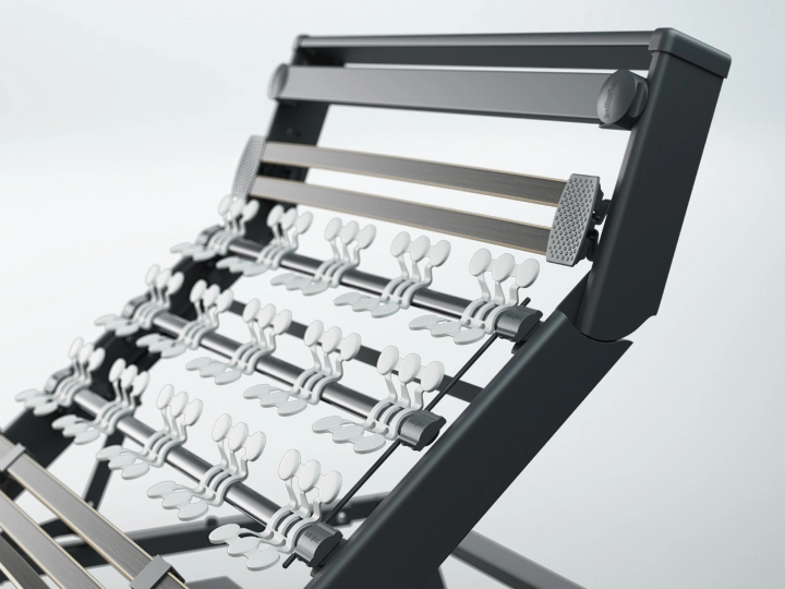 Sommier Lattoflex Hybrid 2 électrique tête 80x200