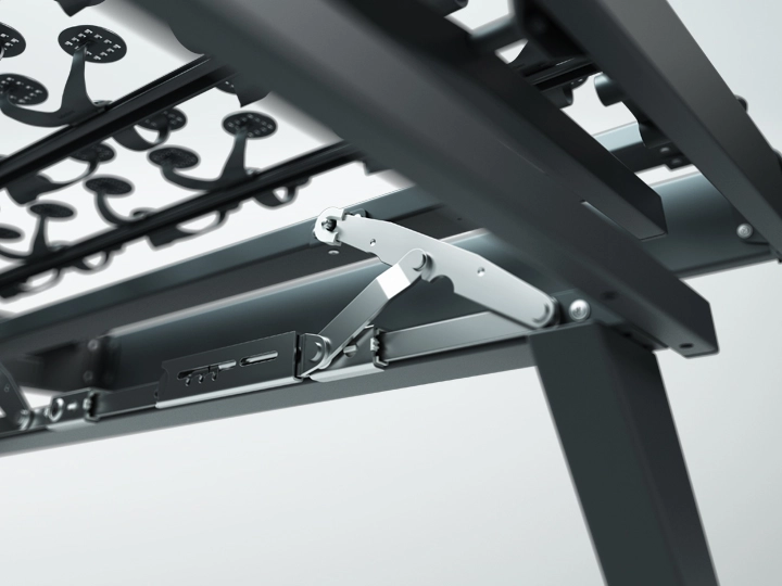 Sommier Lattoflex Winx 6 manuel système réglable manuel