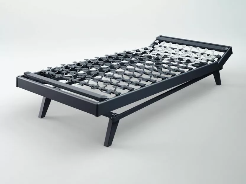 Sommier Lattoflex Winx 6 manuel 80x200 sur pieds