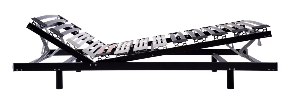 Sommier wings Manuel noir 80x200